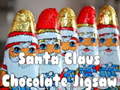 Gra Santa Claus Chocolate Jigsaw