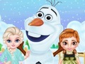 Gra Frozen Sisters Snow Fun