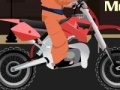 Gra Naruto on the bike