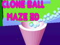 Gra Clone Ball Maze 3D