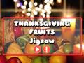 Gra Thanksgiving Fruits Jigsaw