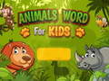 Gra Animals Word for kids