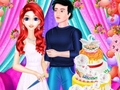 Gra Mermaid Girl Wedding Cooking Cake