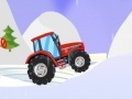 Gra Christmas Tractor Race
