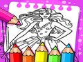 Gra Barbie Coloring Book 
