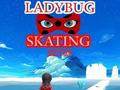 Gra Ladybug Skating Sky Up 