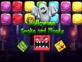 Gra Halloween Snake and Blocks