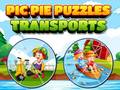 Gra Pic Pie Puzzles Transports