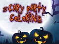 Gra Scary Party Coloring