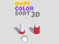 Gra Rope Color Sort 3D
