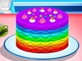 Gra Cooking Rainbow Cake