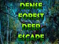 Gra Dense Forest Deer Escape