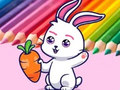 Gra Coloring Book: Rabbit Pull Up Carrot