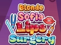 Gra Blonde Sofia: Lips Surgery