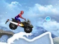 Gra Spiderman Snow Scooter