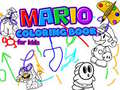 Gra Mario Coloring Book for kids