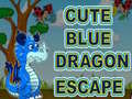 Gra Cute Blue Dragon Escape