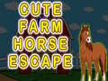 Gra Cute Farm Horse Escape