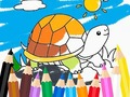 Gra Coloring Book: Sunny Turtle
