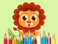 Gra Coloring Book: Baby Lion