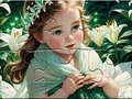 Gra Jigsaw Puzzle: Forest Baby Fairy