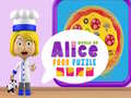 Gra World of Alice Food Puzzle