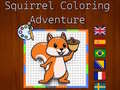 Gra Squirrel Coloring Adventure