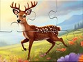 Gra Jigsaw Puzzle: Running Deer