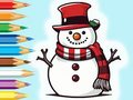 Gra Coloring Book: Snowman Family