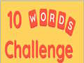 Gra 10 Words Challenge