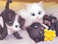 Gra Jigsaw Puzzle: Playing Cats