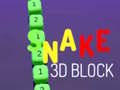 Gra Snake 3D Block