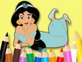 Gra Coloring Book: Princess Jasmine
