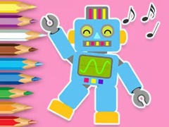 Gra Coloring Book: Robot Dancing