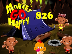 Gra Monkey Go Happy Stage 826