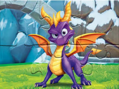 Gra Jigsaw Puzzle: Naughty Dragon