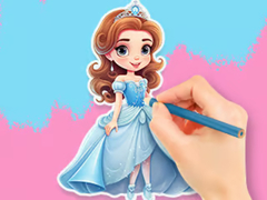 Gra Coloring Book: Chibi Princess