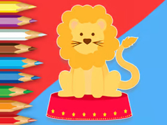 Gra Coloring Book: Circus-Lion
