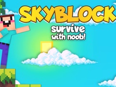 Gra Skyblock Survive With Noob!