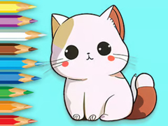 Gra Coloring Book: Cute Kitten
