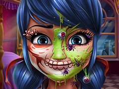 Gra Dotted Girl Halloween Makeup