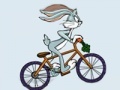 Gra Bugs Bunny Biking