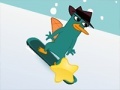 Gra Perry The Platypus Snowboarding