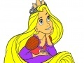 Gra Princess Has a Long Hair Coloring