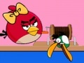 Gra Angry Birds Valentine Fishing