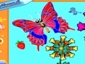 Gra Coloring Picture Butterfly