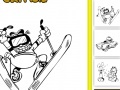 Gra Garfield Coloring Page