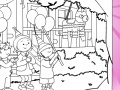 Gra Caillou Online Coloring Game