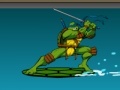 Gra Ninja Turtles Sewer Surf Showdown 