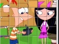 Gra Phineas And Ferb Spin Puzzle